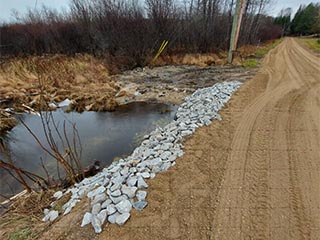 travaux chemin montague